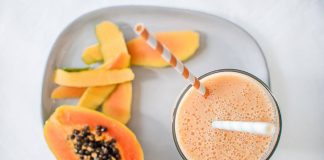 Navaratri Special Papaya Cashew Smoothie PAPAYA CASHEW SMOOTHIE Navratri recipes from Thayanithy, Sous Chef, Signature Club Resort