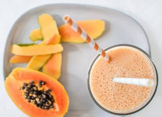 Navaratri Special Papaya Cashew Smoothie PAPAYA CASHEW SMOOTHIE Navratri recipes from Thayanithy, Sous Chef, Signature Club Resort