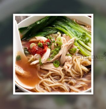 A Classic Chinese Chicken Noodle Soup