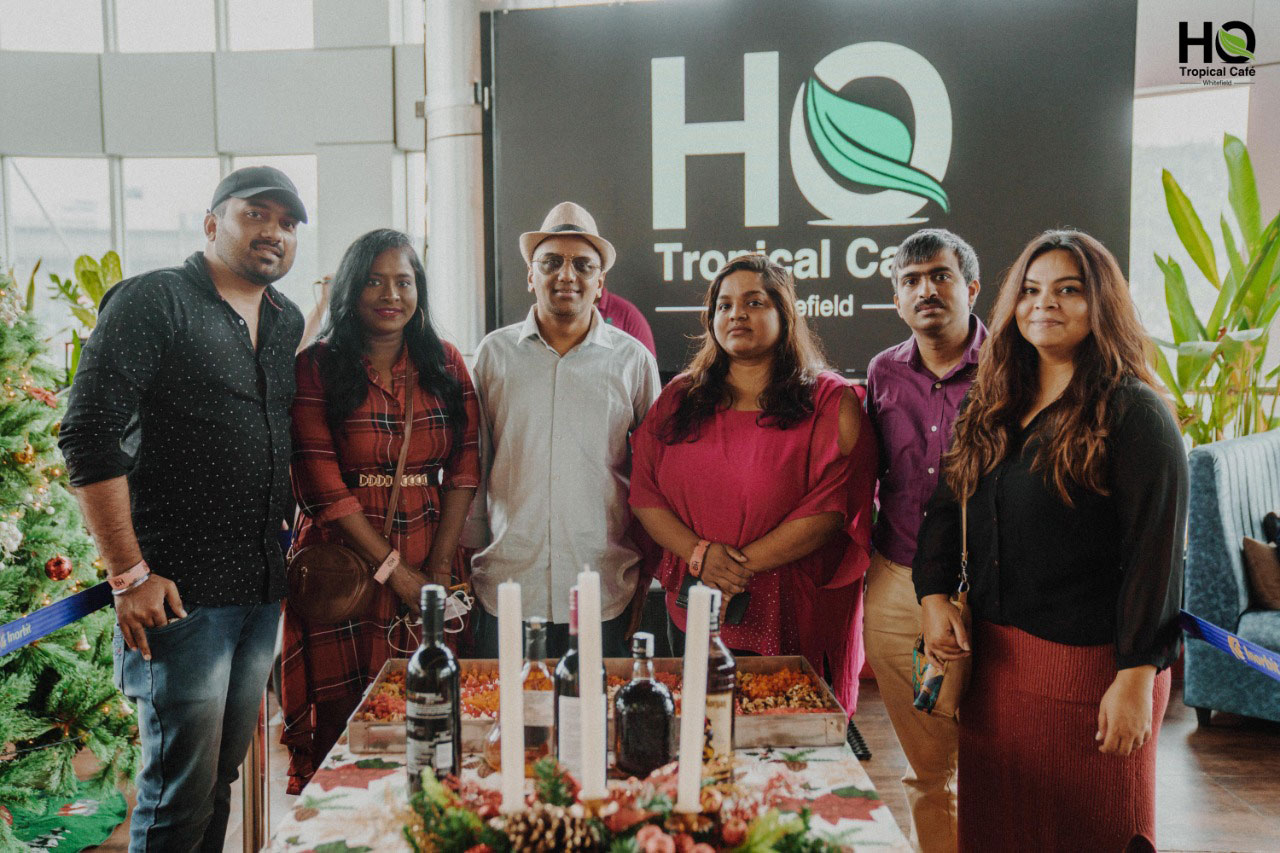 The Daily Brunch Flags Off The Blog Express @ H.Q. Tropical Café, Whitefield.