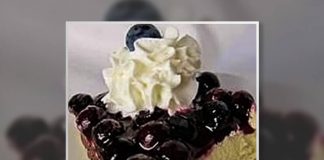 Italian Blue Berry Cheese Cake Recipe