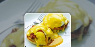 Eggs Benedict is a classic American breakfast or brunch dish