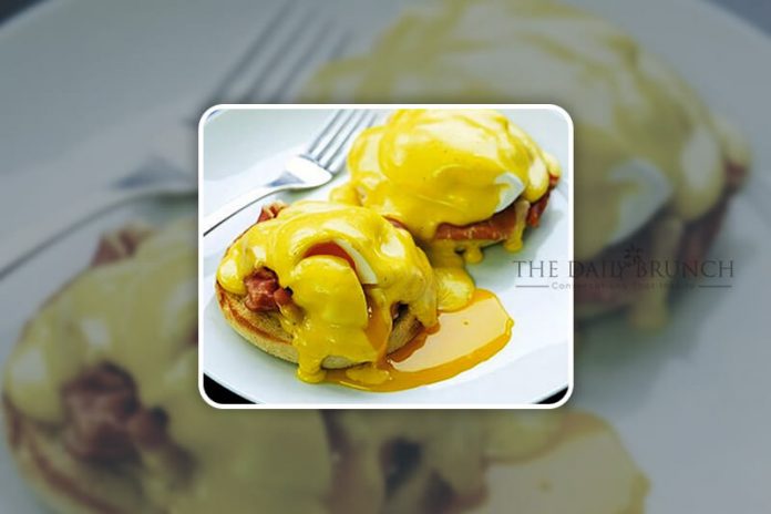 Eggs Benedict is a classic American breakfast or brunch dish