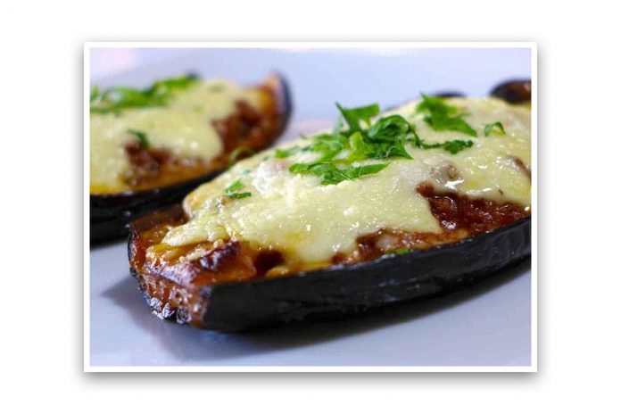 Chicken  Stuffed  Aubergine - A touch of Royal British | SuperChef Nandakumar