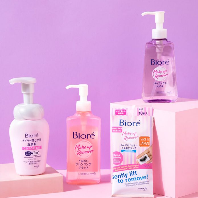 Japanese skincare brand Bioré India launches its Makeup Remover range in India