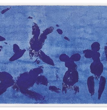 Yves Klein’s ‘Anthropométrie De L’époque Bleue, (Ant 124)’ at Auction for the First Time 20th / 21st Century: London Evening Sale, 28 June 2022