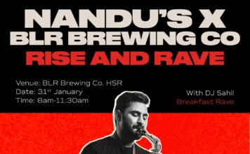 Who Needs Sleep When Breakfast Has a DJ?: Nandus Turns Breakfast Into a Bengaluru Rave at Blr Brewing Co. Nandus Breakfast Rave