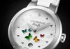 Aerowatch 1942 Harmonie Butterfly dial with colour-changing butterflies