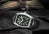 Aerowatch Brings Colour-Changing Butterflies and a Guilloché Classic to Diwali Aerowatch A 60959 AA10 automatic watch with black guilloché dial and green luminous numerals
