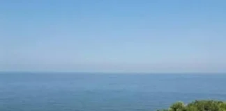 The pool overlooking the Arabian Sea at Cintacor Island Resort, Karwar