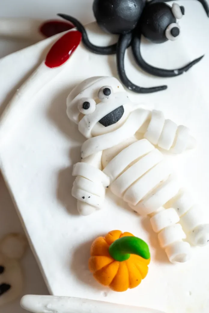 Halloween mummy dessert, Courtyard Hebbal Mummy-themed Halloween dessert at The Hebbal Cafe, Courtyard by Marriott Bengaluru Hebbal