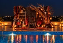 Halloween at Essentia Luxury Hotel & Convention, Nagpur: A Spooky Feast at Citron Poolside Halloween decor at Essentia Luxury Hotel & Convention, Nagpur