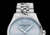 Frederique Constant Introduces Distinctive Indian Dial—The Classics Index Small Seconds Automatic Timepiece Frederique Constant Classics Index Small Seconds Automatic with light blue dial and Indian indexes