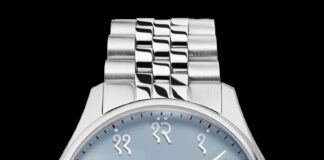 Frederique Constant Classics Index Small Seconds Automatic with light blue dial and Indian indexes