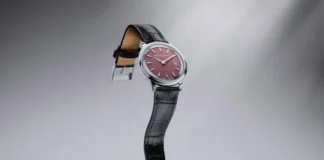 Frederique Constant Classics Moneta Solarmetre with burgundy dial