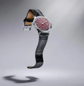 Frederique Constant Introduces the Solar-Powered Classics Moneta Solarmetre Frederique Constant Classics Moneta Solarmetre with burgundy dial
