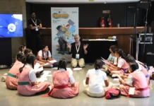 Godrej Literature Live! The Mumbai LitFest 2026 Wraps Up Its 17th Edition Children at a storytelling session at The Little Festival, Godrej Literature Live! 2026