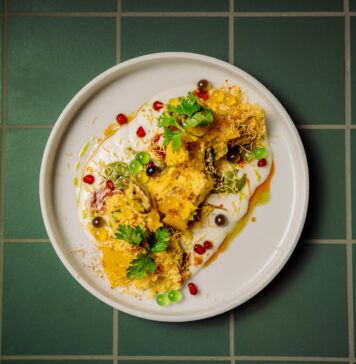 Dahi Papdi Chaat at Goonj, Indiranagar, Bengaluru