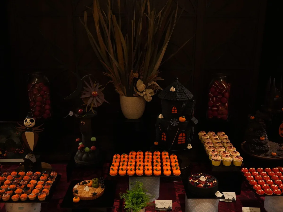 Halloween dessert spread at The Residence, Grand Hyatt Kochi Bolgatty