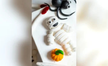 Mummy-themed Halloween dessert at Courtyard by Marriott Bengaluru Hebbal
