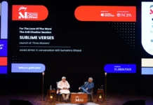 “AI Doesn’t Have a Subconscious Mind”: Javed Akhtar Opens the Mumbai LitFest 2026 Javed Akhtar and Sumantra Ghosal on stage at Godrej Literature Live! The Mumbai LitFest 2026