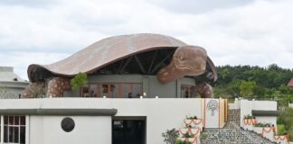 Kurma yoga hall at Kshemavana Naturopathy and Yoga Center, Bengaluru