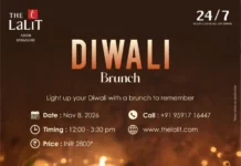 Diwali Brunch at 24/7, The LaLiT Ashok Bengaluru, with a festive Indian spread