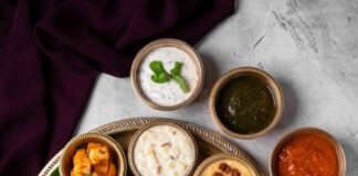 Navratri thali at Essentia Hotels & Resorts