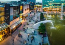 Orion Shopping Festival to Add Festive Cheer with Exciting Shopping Rewards Orion Mall at Brigade Gateway, Bengaluru, at dusk