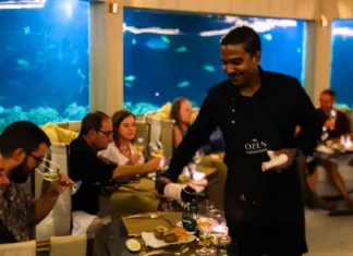 THE OZEN COLLECTION Brings Back Its Bodegas Viñátigo Wine Master Class in the Maldives Dining at M6m, the underwater restaurant at OZEN LIFE MAADHOO, Maldives