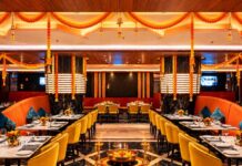 Planet Hollywood Thane Presents a Special Dussehra Dinner Festive table settings at Planet Dailies, Planet Hollywood Thane