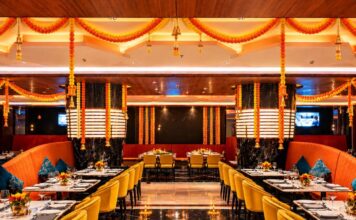Planet Hollywood Thane Presents a Special Dussehra Dinner Festive table settings at Planet Dailies, Planet Hollywood Thane