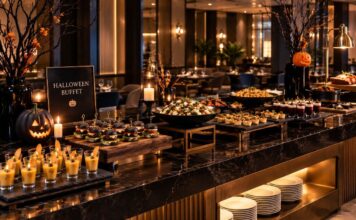 Planet Hollywood Thane Presents an Enchanting Halloween Evening Halloween buffet with themed décor at Planet Dailies, Planet Hollywood Thane