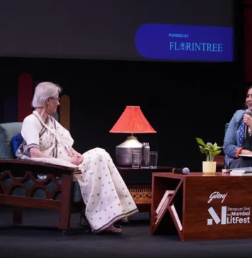 Shanta Gokhale on Language, Identity and the Craft of Writing at the Mumbai LitFest 2026 Shanta Gokhale and Sonali Kulkarni in conversation at Godrej Literature Live! The Mumbai LitFest 2026