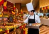 Karnataka Rajyotsava lunch spread at Feast, Sheraton Grand Bangalore Hotel at Brigade Gateway