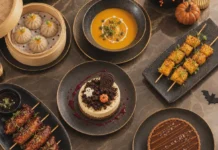 Halloween Sichuan dishes and desserts at KMCY, Sheraton Grand Pune Bund Garden Hotel