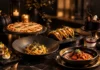 Halloween at Taj Bangalore: A Spooky Dinner Buffet at Café 77 East Halloween dinner spread with mummy pizza, tacos and curries at Café 77 East, Taj Bangalore